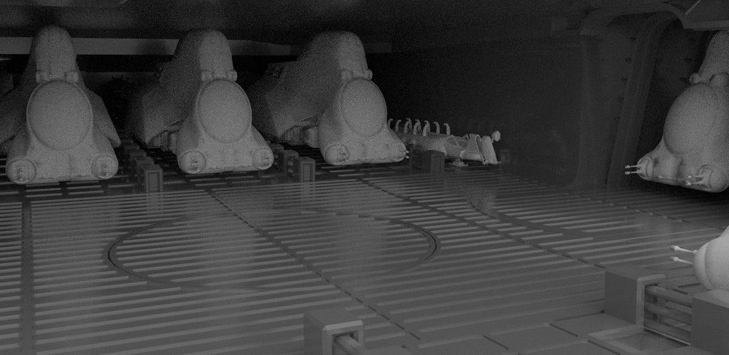 modèle 3D vaisseau C-9979