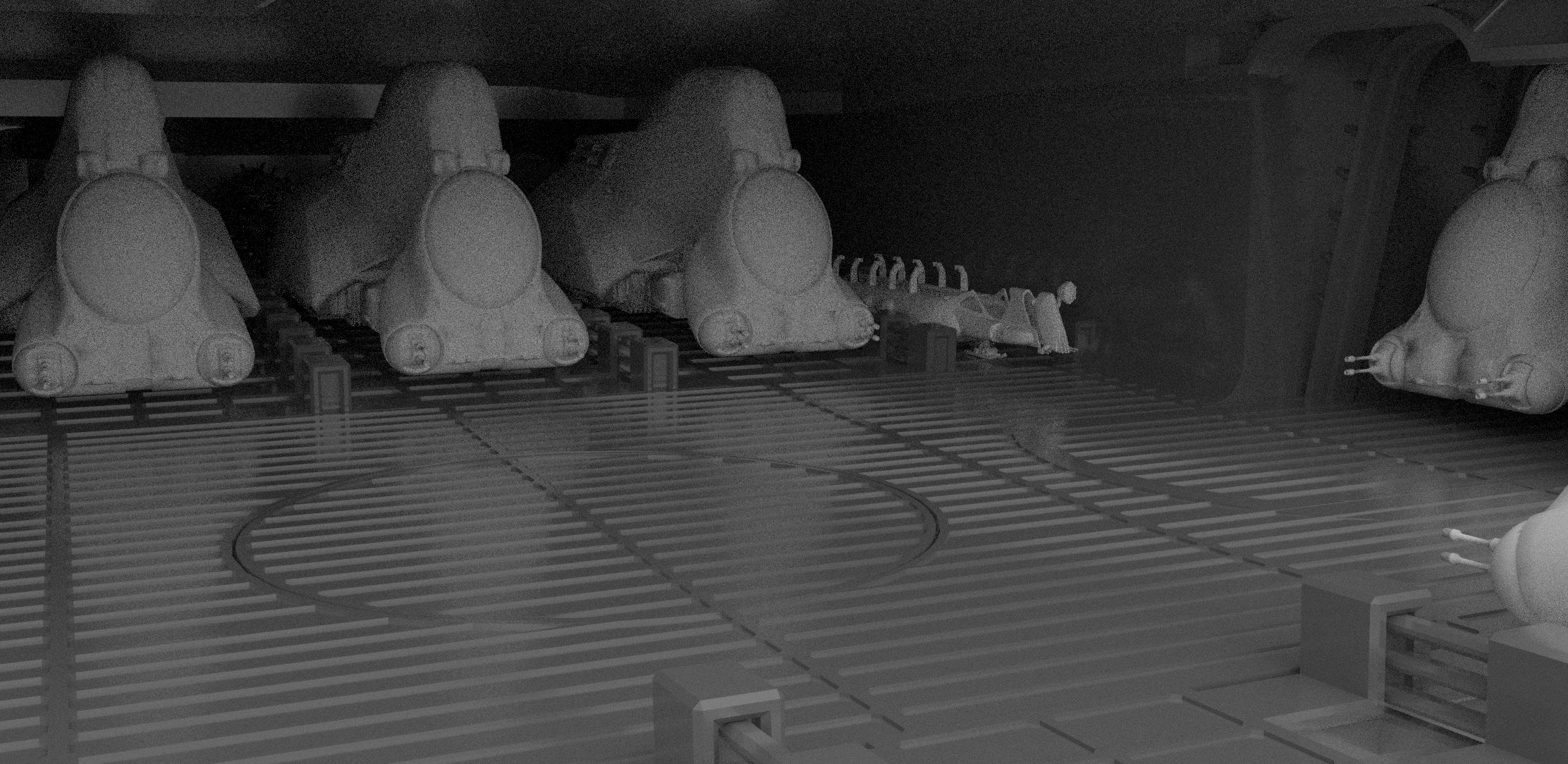 modèle 3D vaisseau C-9979